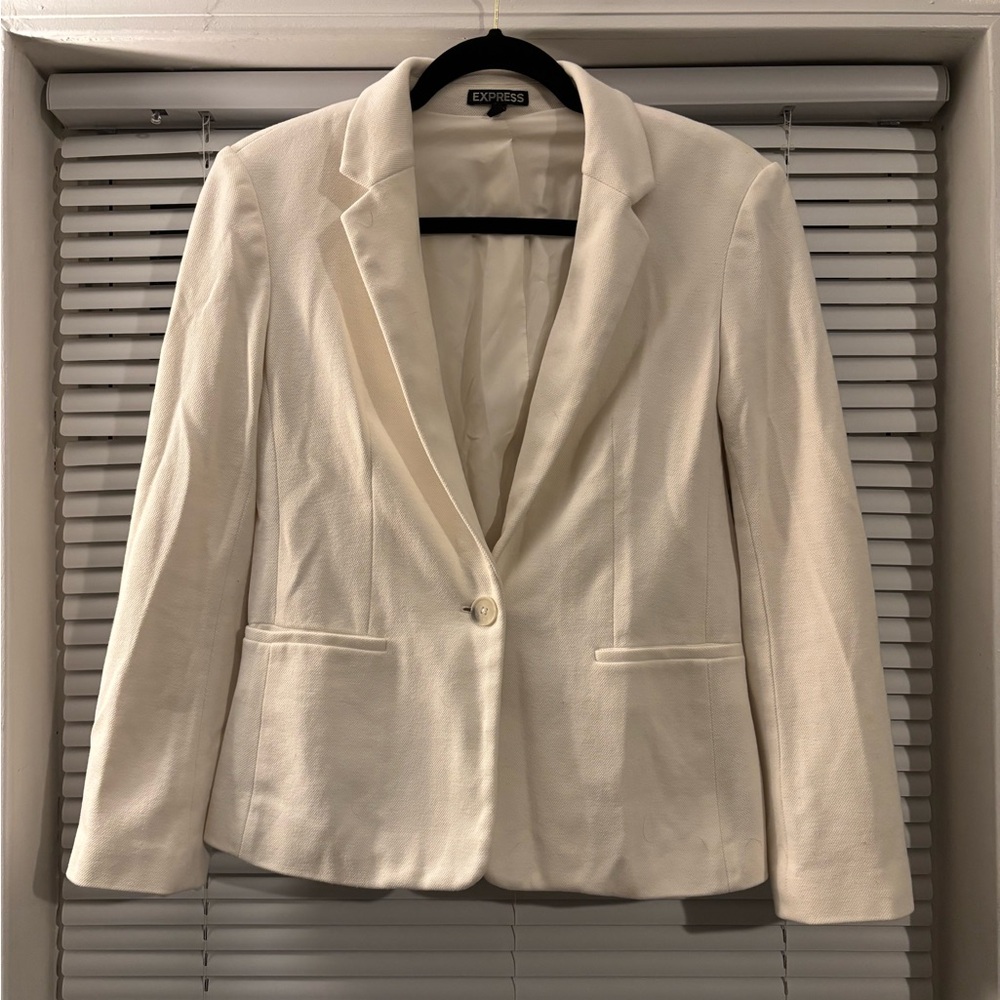 Express Ivory Blazer